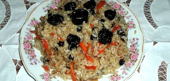 Постный плов