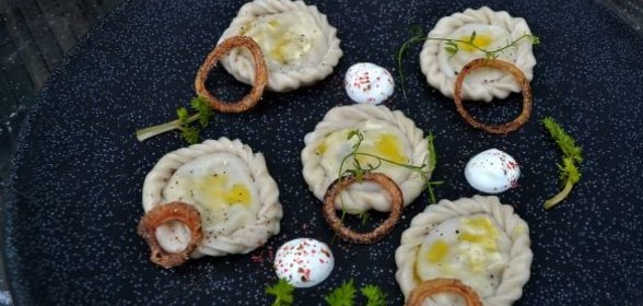 Вареники с мясом