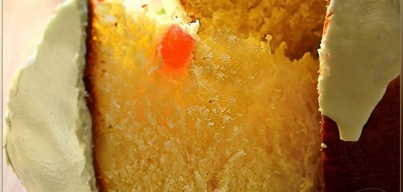 Кулич пасхальный творожный