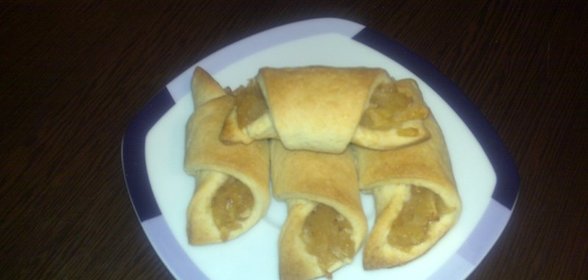 Яблочные рогалики