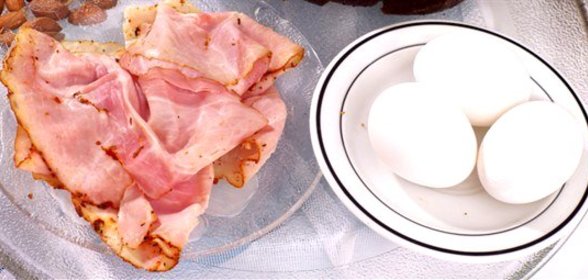 Йоркская ветчина с яйцом — к супу
