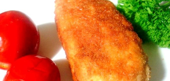 Свиные рулетики с сыром и чесноком