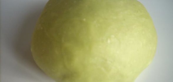 Тесто зелёненькое шпинатное