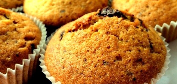 Маффины с черным шоколадом