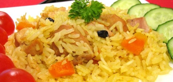 Плов из курицы (или индейки)