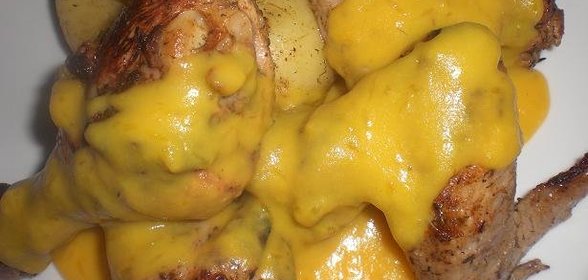 Шарлотка яблочная