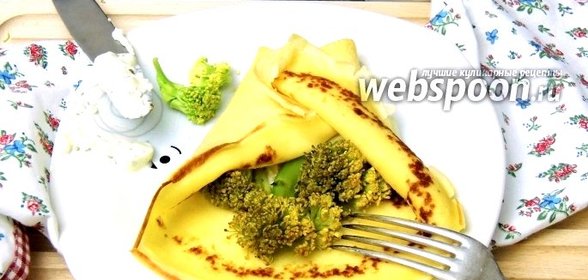 «Омлет» с брокколи