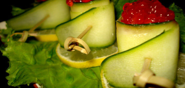 Роллы из огурца