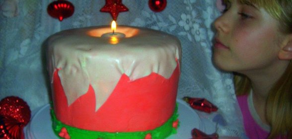 торт*РОЖДЕСТВЕНСКАЯ СВЕЧА*