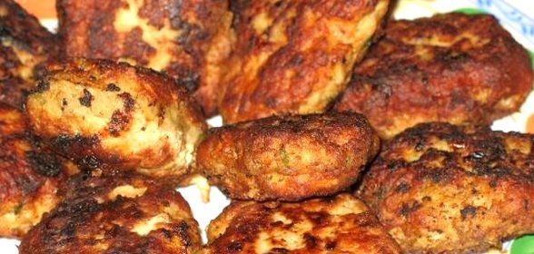 Котлеты из сморчков