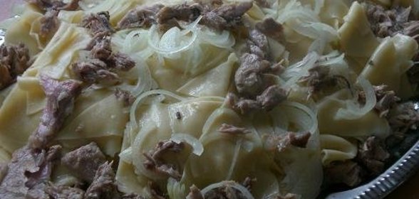 Мясо по-казахски ( вариант)
