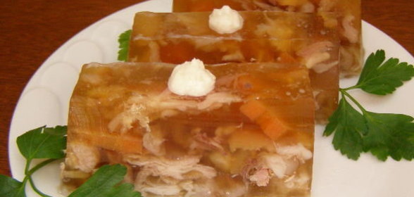 Холодец из свиных ножек