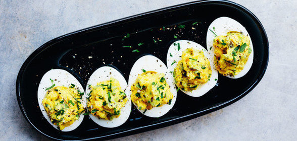 Фаршированные яйца