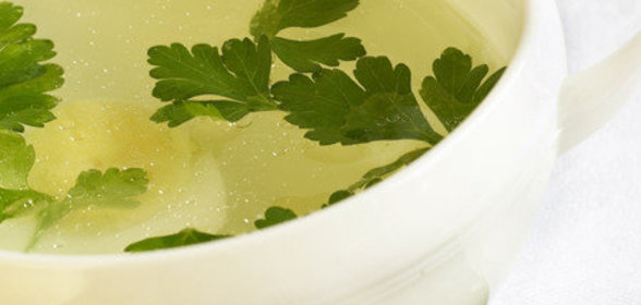 Блины с грибами под белым соусом