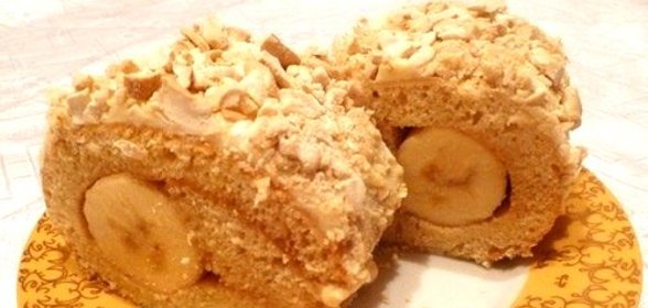 Банановый рулет