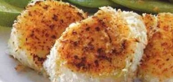 Морские гребешки в панировке