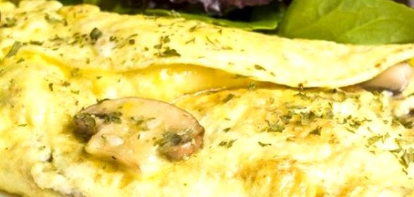 Омлет на минеральной воде