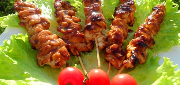 Шашлык Кусияки пятиминутка