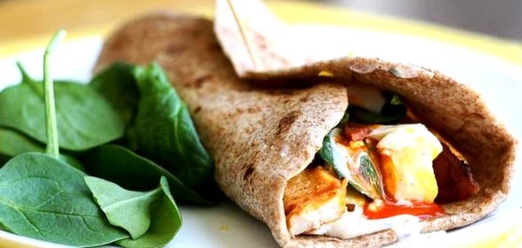 Буррито с говядиной и картофелем