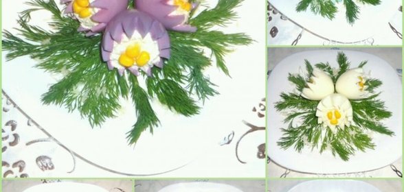 Закуска Подснежники