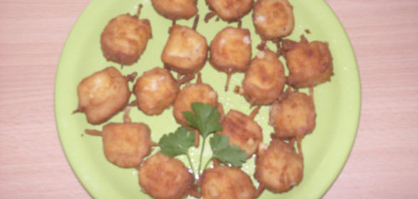 Рулет из сладкого перца и баклажанов