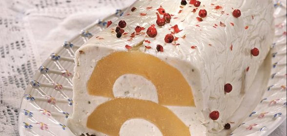 Закуска из груш и сыра