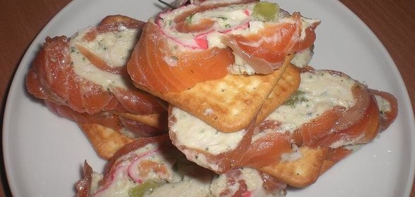 Лососевый рулет