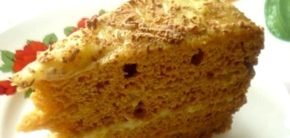 Торт Рыжик в мультиварке