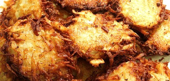Латкес из картофеля и цукини
