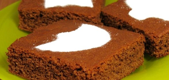 Шоколадное пирожное