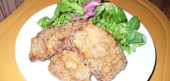 Осетрина, жареная на решетке