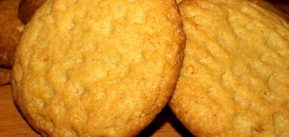 Апельсиновое печенье с имбирем