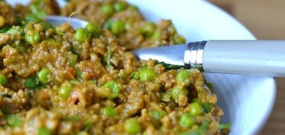Говяжий фарш с помидорами