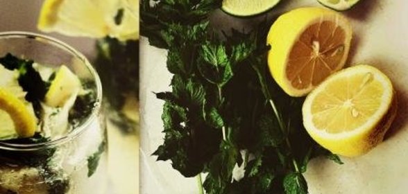 Безалкогольный мохито со спрайтом