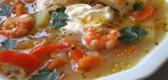 Рыбный суп с конгрио (Caldillo de congrio)