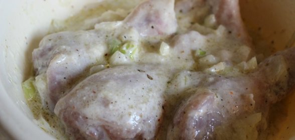 Кефирный маринад для курицы