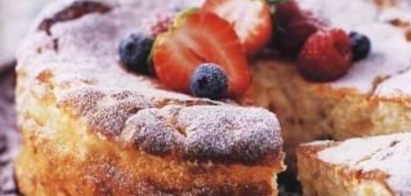 Творожная запеканка с цукатами