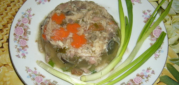 Холодец из голов толстолоба, или Махровое заливное