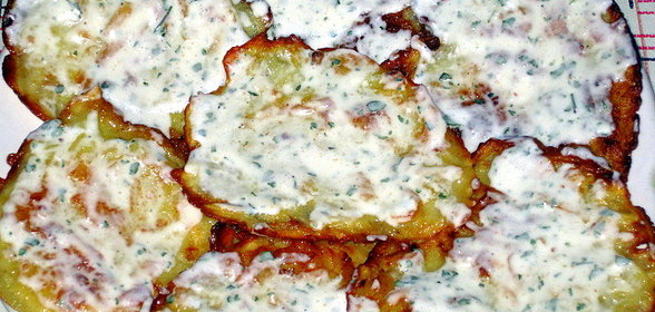 Картофельные оладушки(вариант)