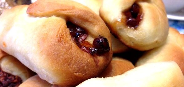 Пирожки с клюквой