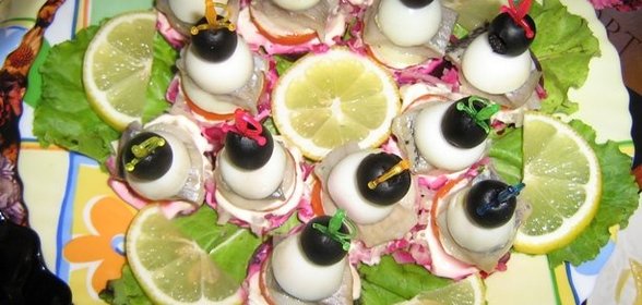 Закуска Шахматная королева