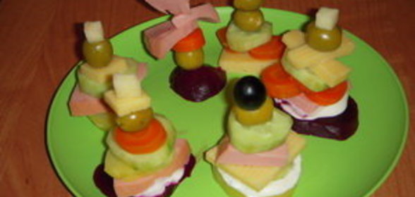 Канапешки почти винегрет (не для оценок))