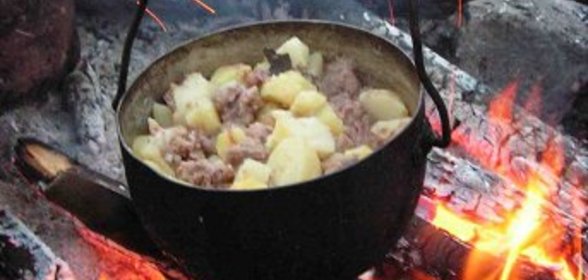 Жаркое с дымком ко Дню Победы