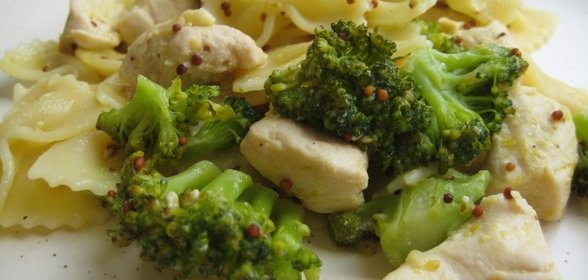Курица с брокколи