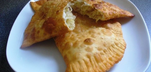 Чебуреки для поста