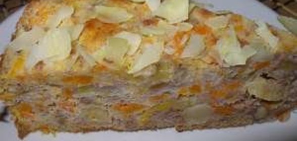 Тыквенный пирог Боло мимозо