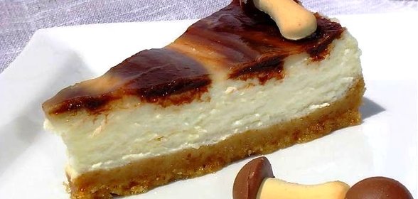 Сливочный тарт с карамелью