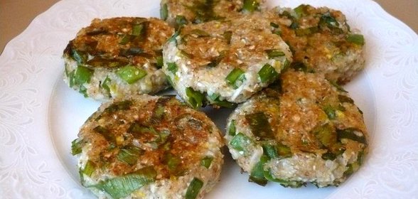 Котлетки зерновые с капустой