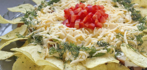 Сухарики с шафраном