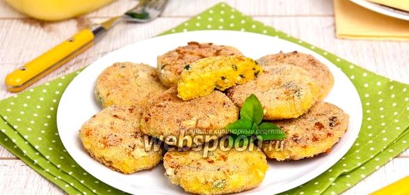 Крокеты из кукурузной крупы